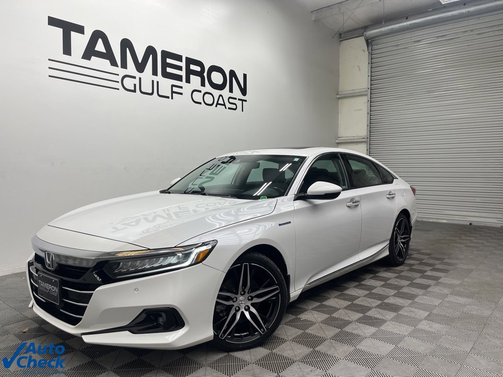 Used 2022 Honda Accord Hybrid Touring with VIN 1HGCV3F90NA005188 for sale in Daphne, AL