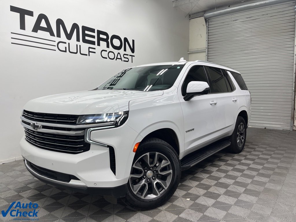 Used 2022 Chevrolet Tahoe LT with VIN 1GNSKNKD6NR349822 for sale in Daphne, AL