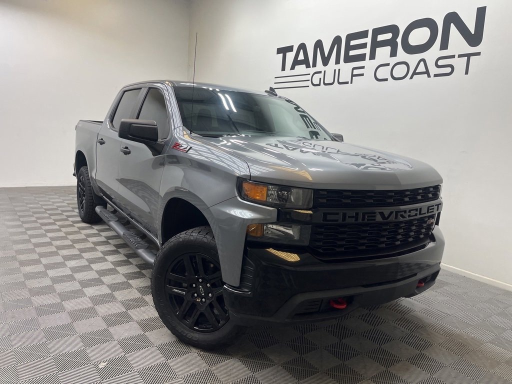 Used 2021 Chevrolet Silverado 1500 Custom Trail Boss Truck Crew Cab
