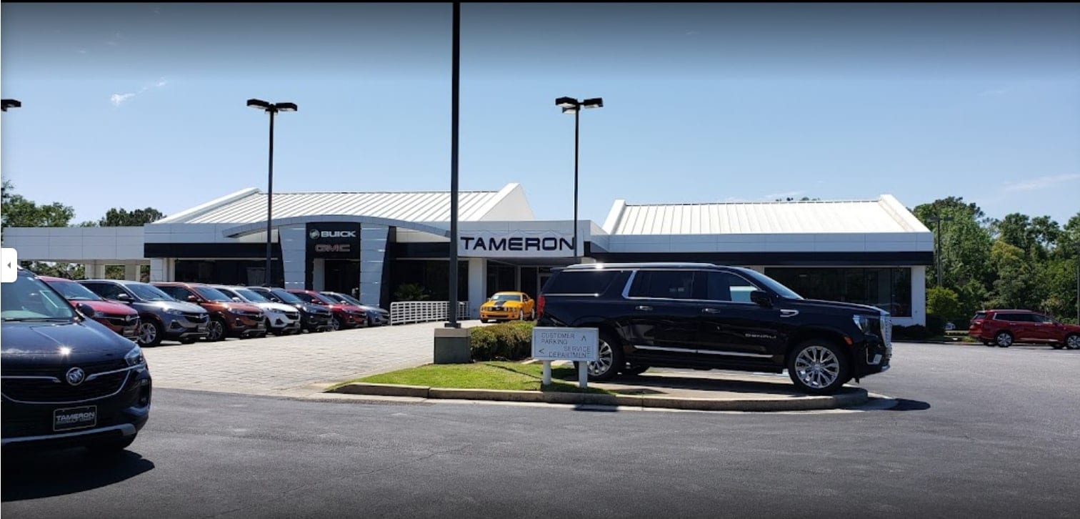 tameron buick gmc storefront