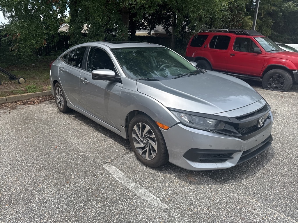 Used 2018 Honda Civic EX with VIN 2HGFC2F75JH571547 for sale in Daphne, AL
