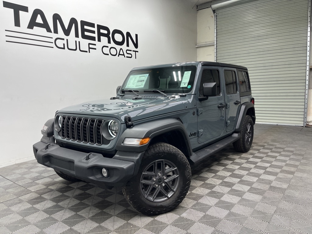 New 2025 Jeep Wrangler 4-DOOR SPORT S Sport Utility