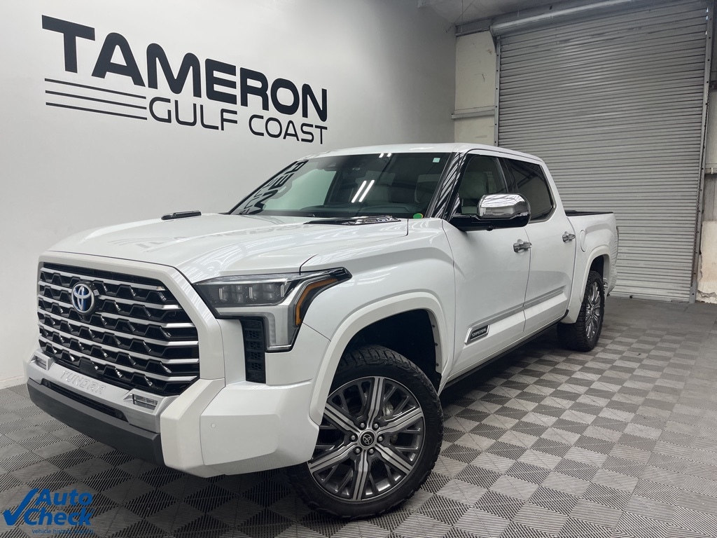 Used 2023 Toyota Tundra Capstone with VIN 5TFVC5DB7PX021581 for sale in Daphne, AL