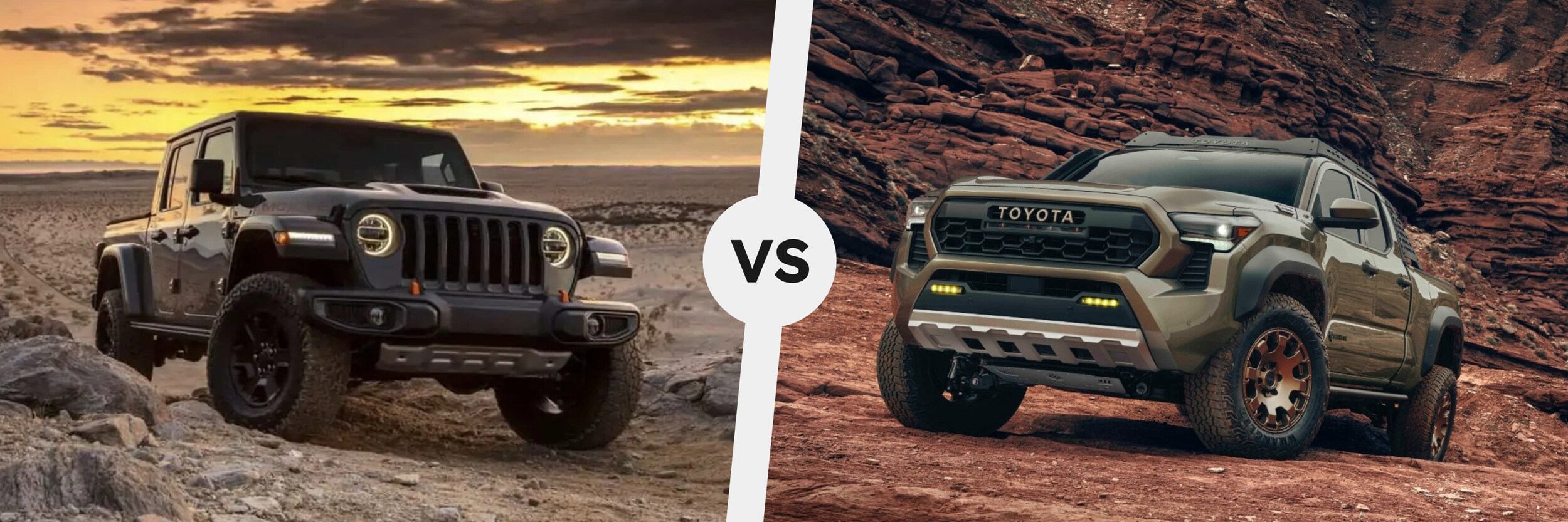 2025 Jeep Gladiator vs Toyota Specs, Features, & More