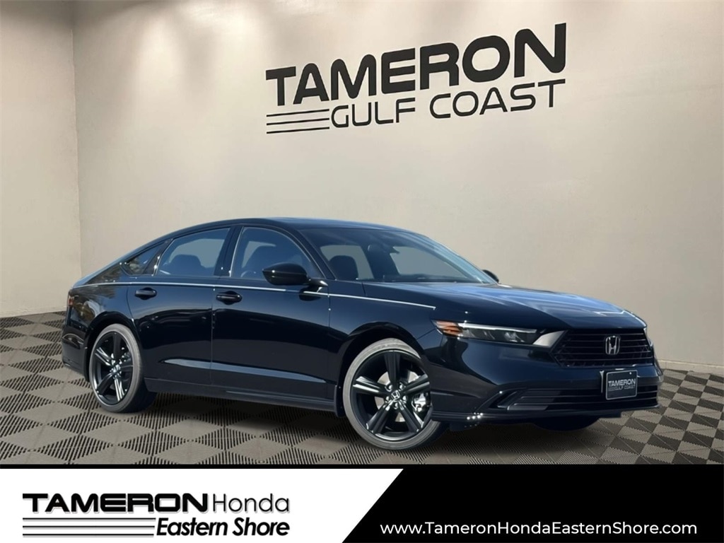 New 2025 Honda Accord Hybrid Sport-L Sedan