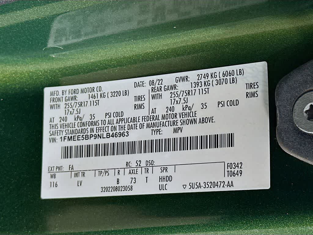 Thumbnail: 2022 Ford Bronco - 22