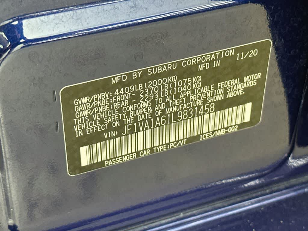 Thumbnail: 2020 Subaru WRX - 22