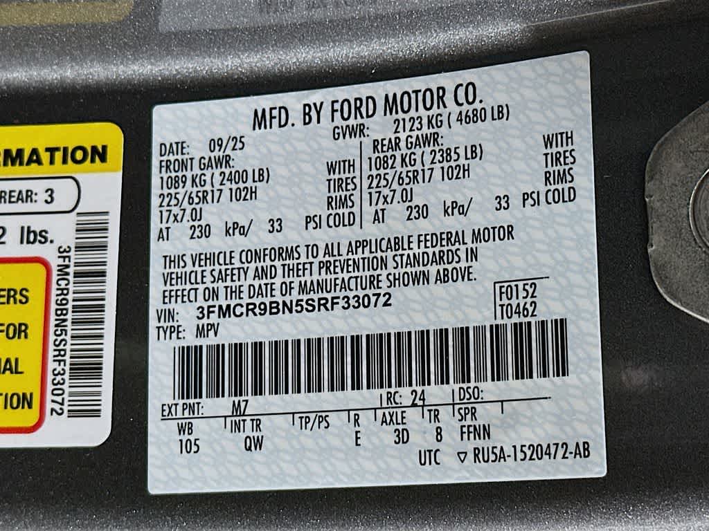 Thumbnail: 2025 Ford Bronco Sport - 22