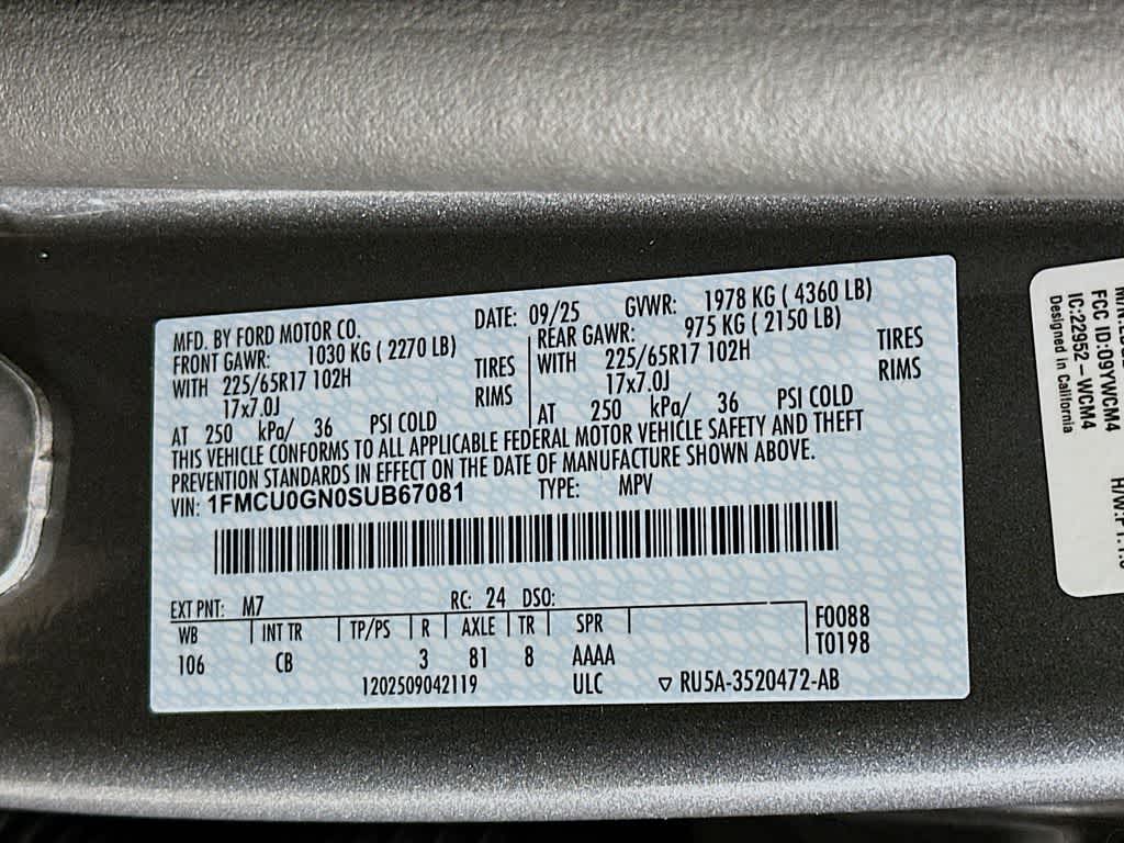 Thumbnail: 2025 Ford Escape - 23