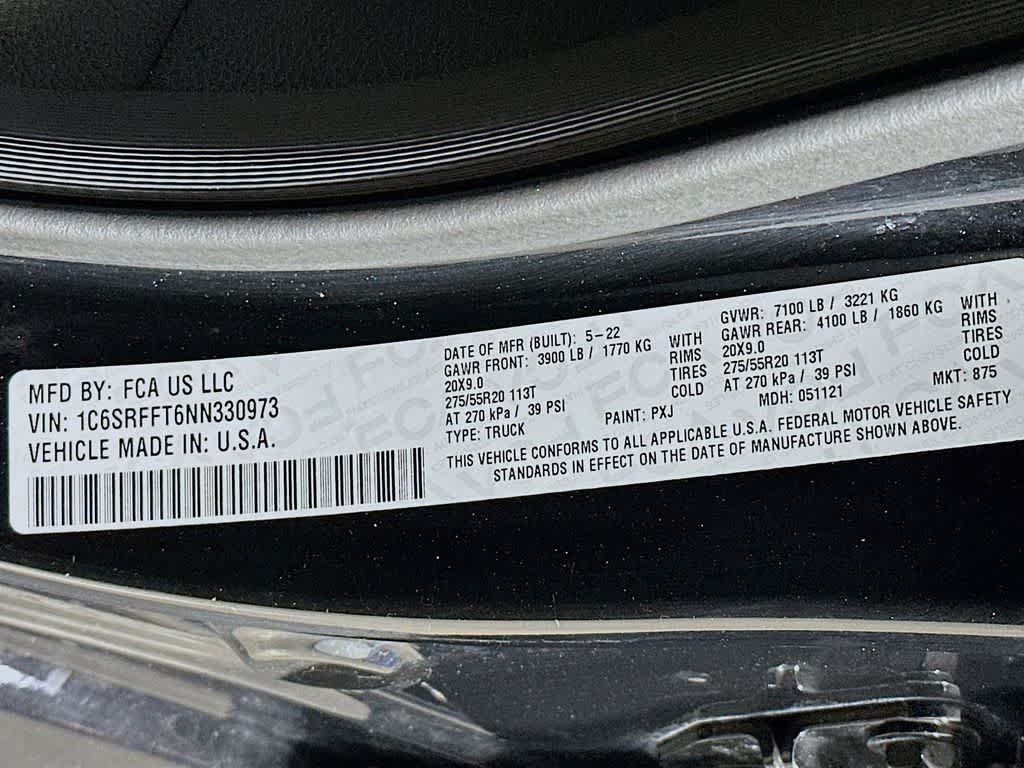 Thumbnail: 2022 RAM 1500 - 22