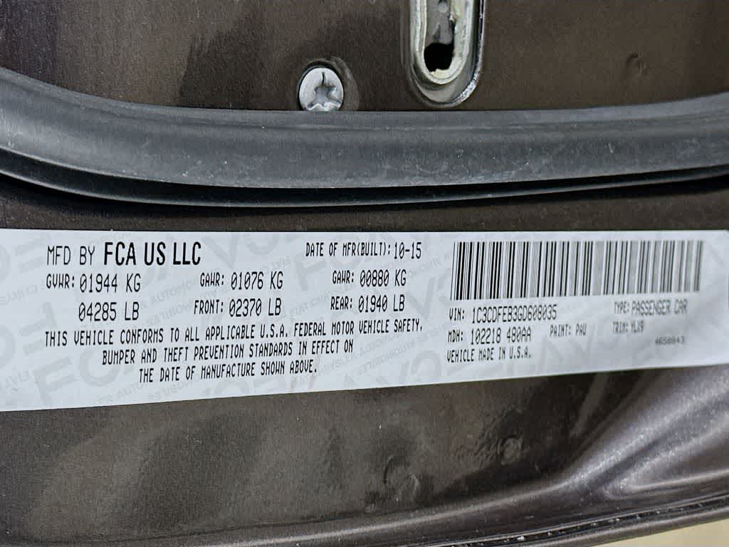 Thumbnail: 2016 Dodge Dart - 22