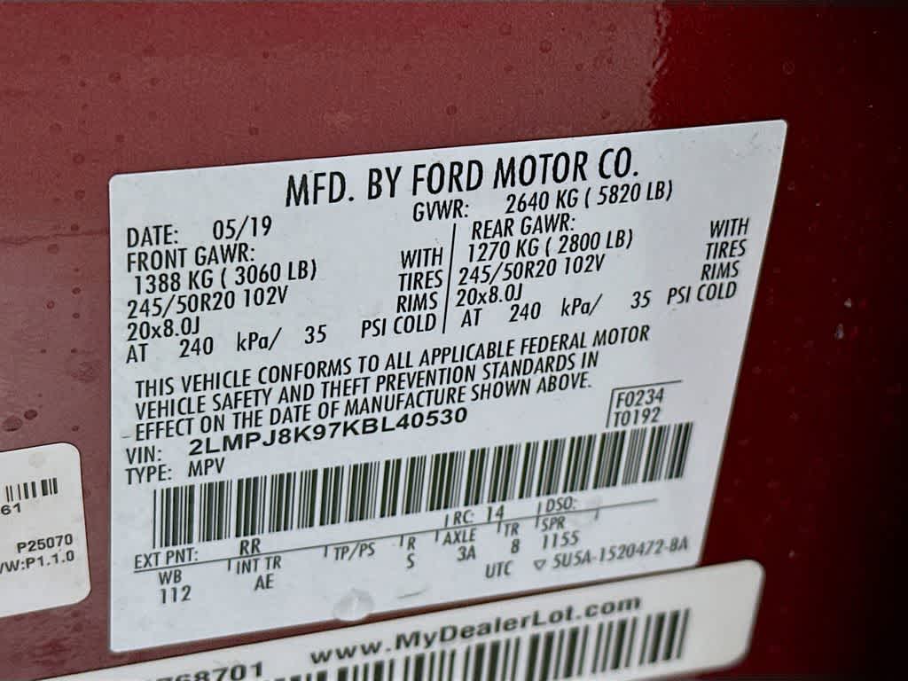 Thumbnail: 2019 Lincoln Nautilus - 23