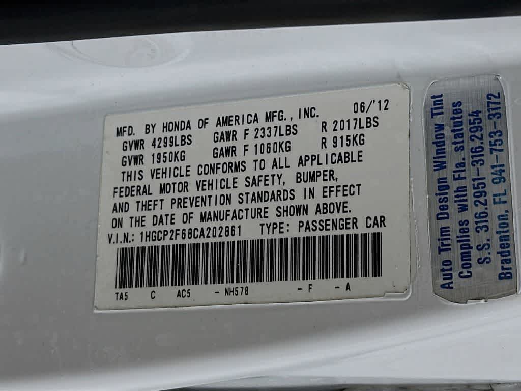 Thumbnail: 2012 Honda Accord - 22