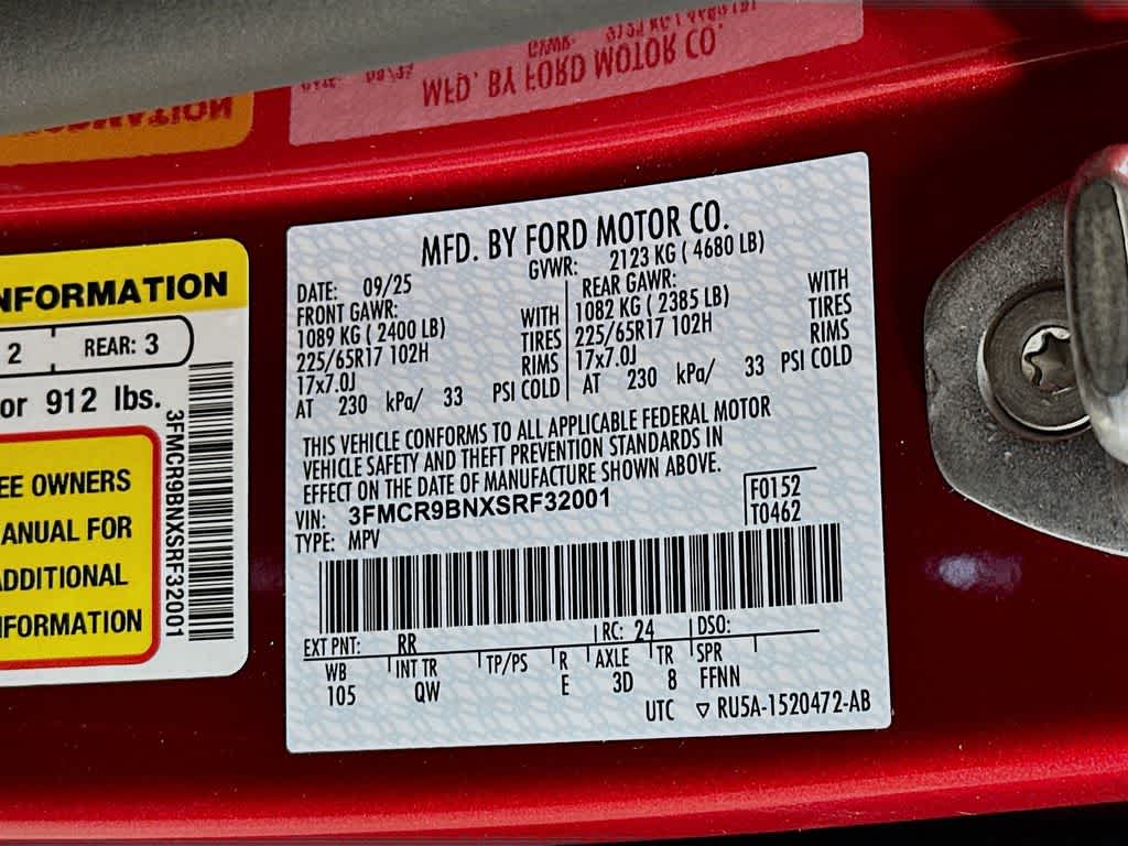 Thumbnail: 2025 Ford Bronco Sport - 22