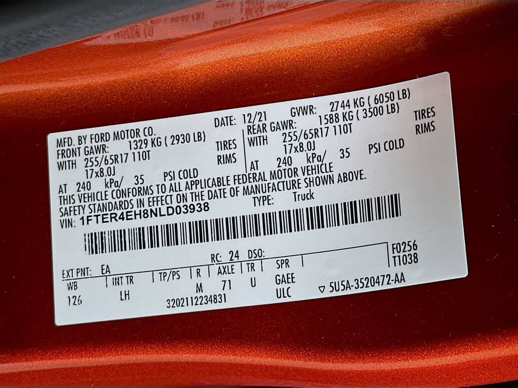 Thumbnail: 2022 Ford Ranger - 22