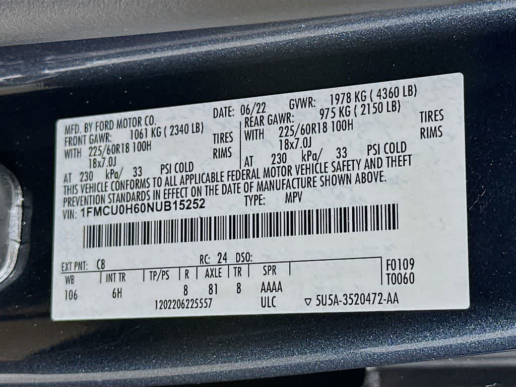 Thumbnail: 2022 Ford Escape - 23