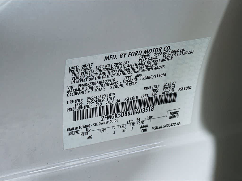 Thumbnail: 2018 Ford Flex - 23