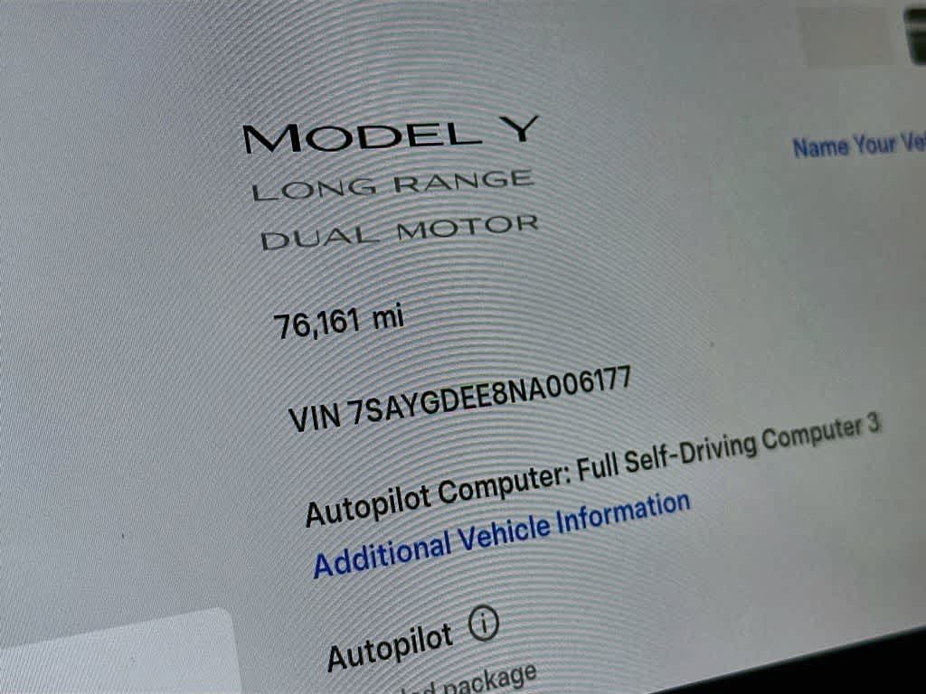 Thumbnail: 2022 Tesla Model Y - 19