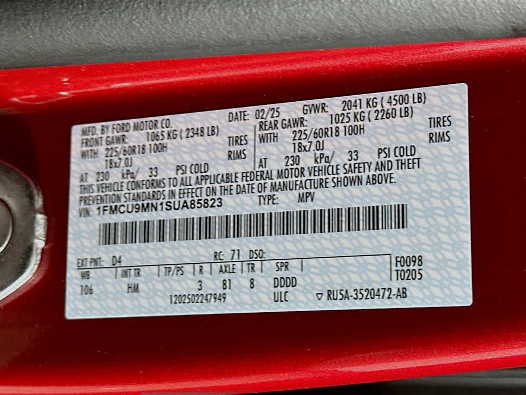 Thumbnail: 2025 Ford Escape - 23