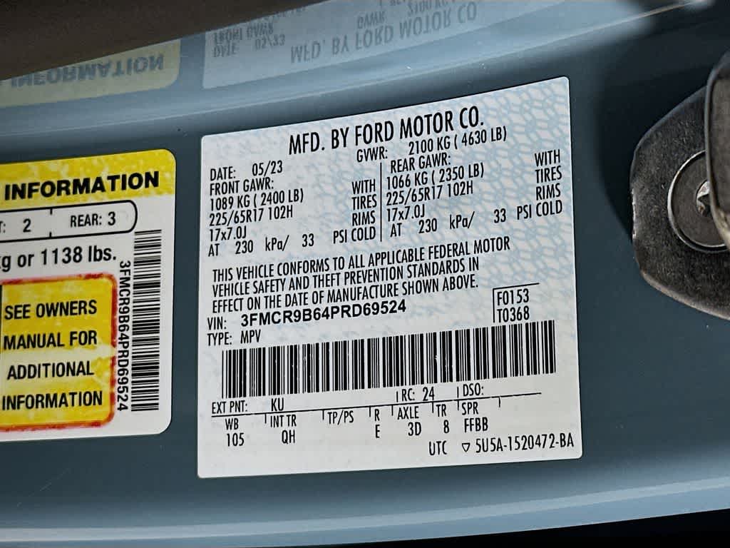 Thumbnail: 2023 Ford Bronco Sport - 23