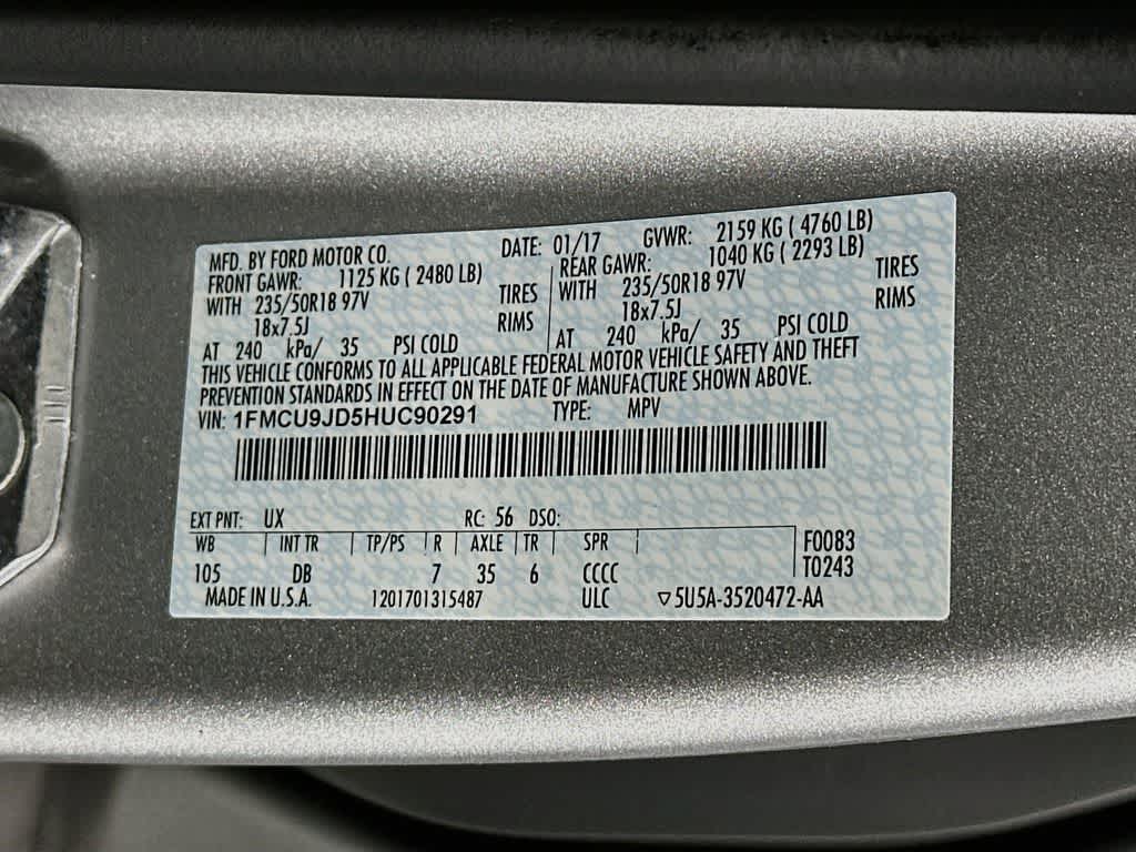 Thumbnail: 2017 Ford Escape - 23