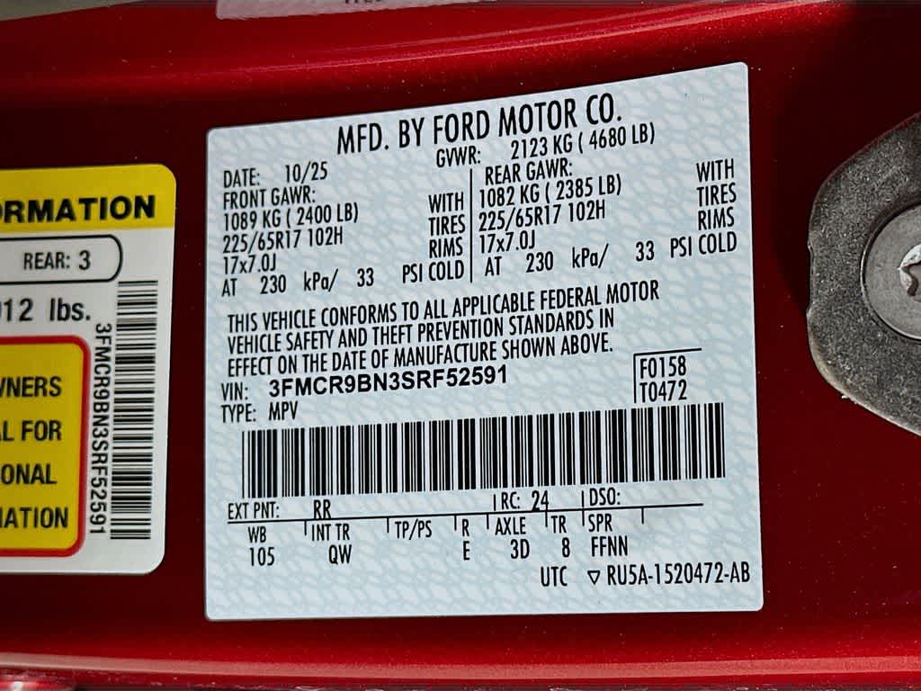 Thumbnail: 2025 Ford Bronco Sport - 22