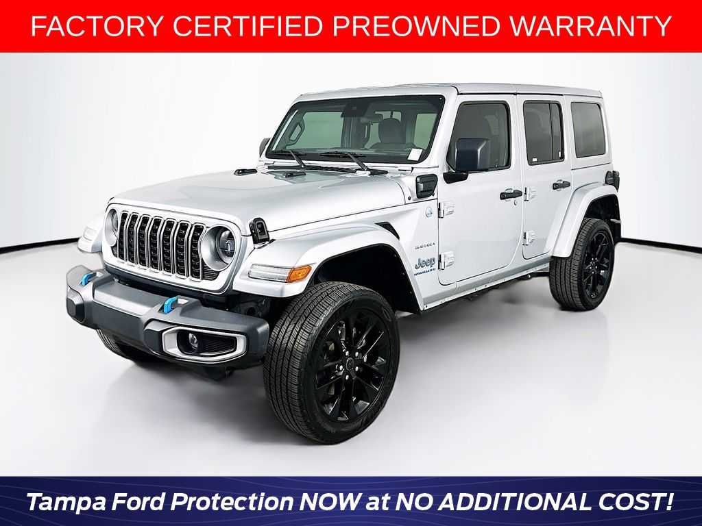 Certified 2024 Jeep Wrangler 4xe Sahara SUV
