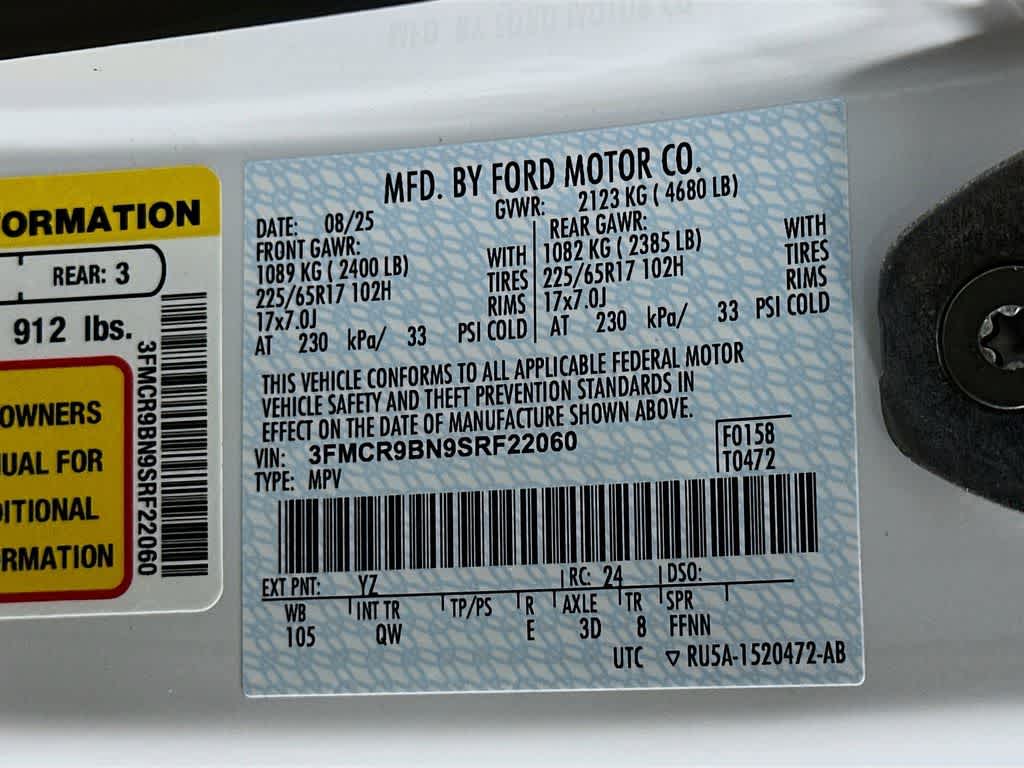 Thumbnail: 2025 Ford Bronco Sport - 22