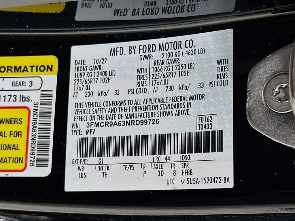 Thumbnail: 2022 Ford Bronco Sport - 22