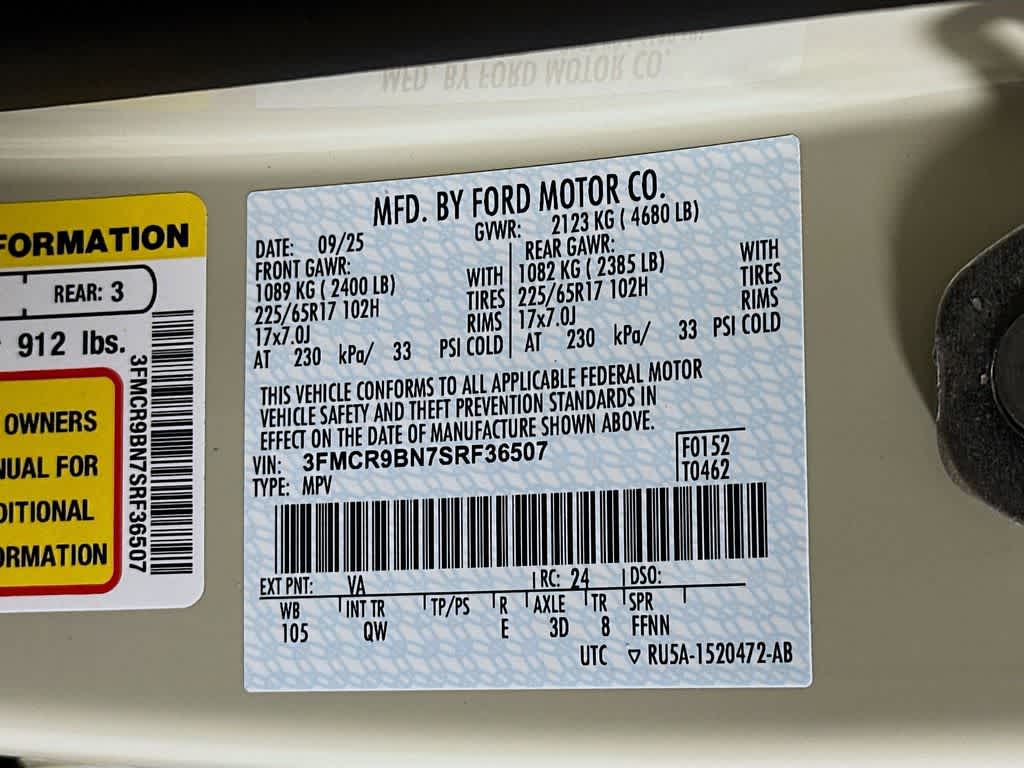 Thumbnail: 2025 Ford Bronco Sport - 22