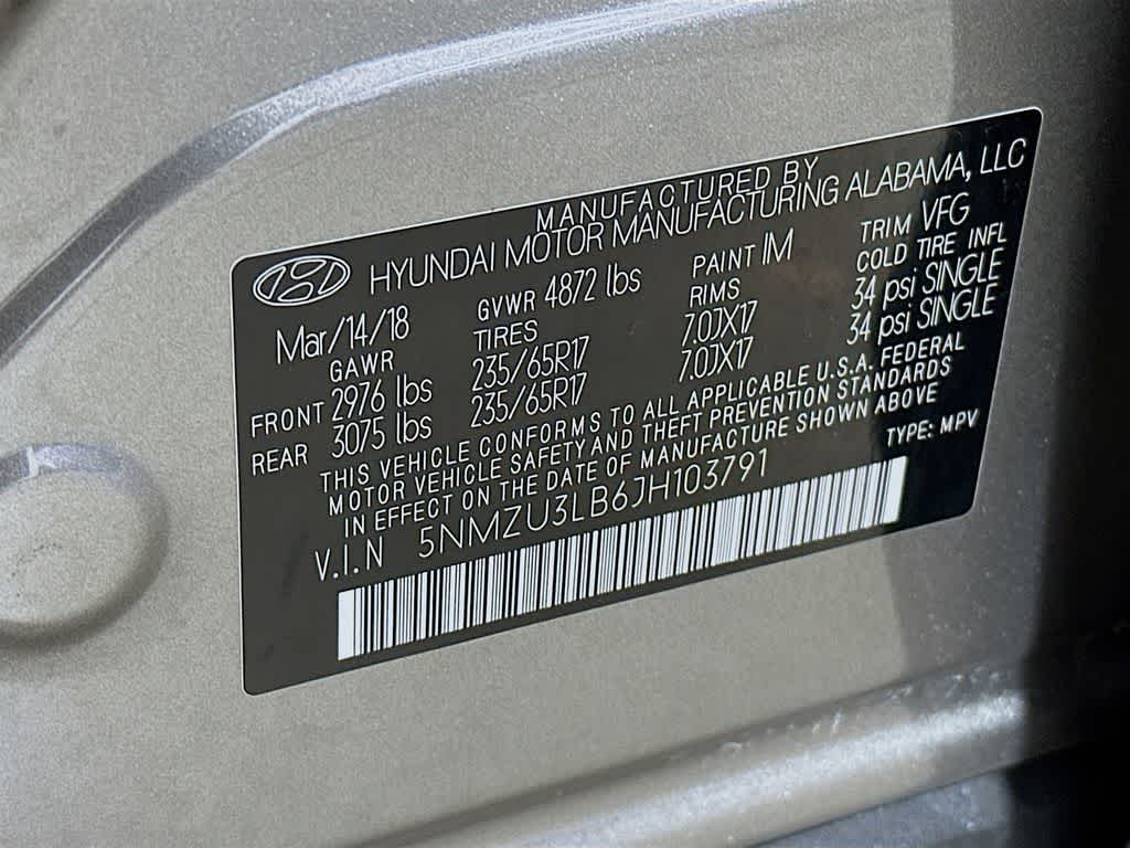 Thumbnail: 2018 Hyundai Santa Fe - 22