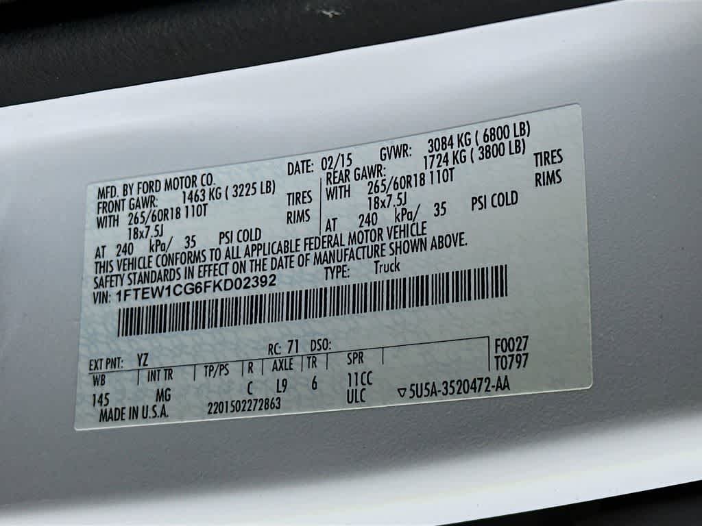 Thumbnail: 2015 Ford F-150 - 21