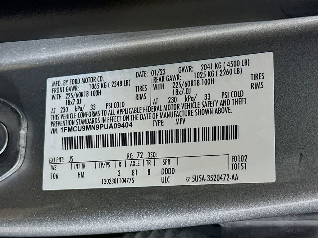 Thumbnail: 2023 Ford Escape - 23