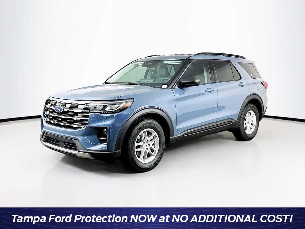 New 2026 Ford Explorer SUV Active Vapor Blue For Sale | Medford OR