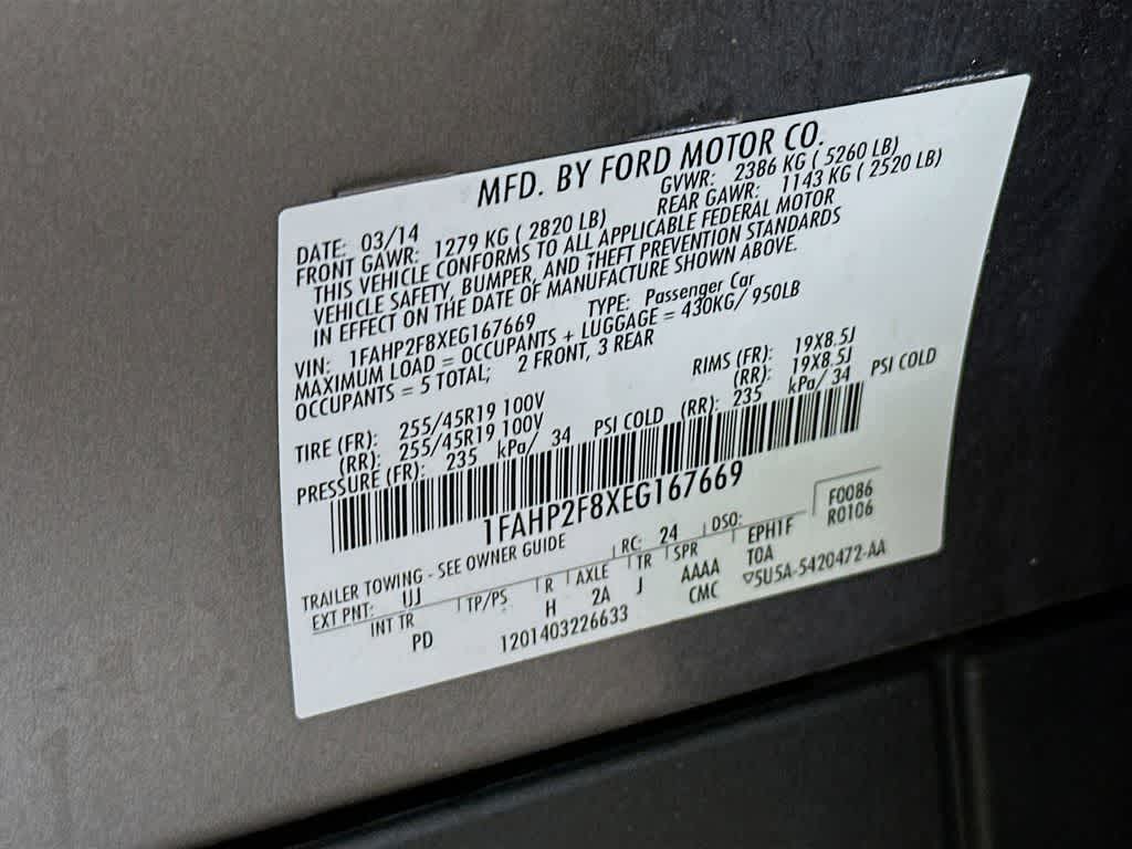 Thumbnail: 2014 Ford Taurus - 22