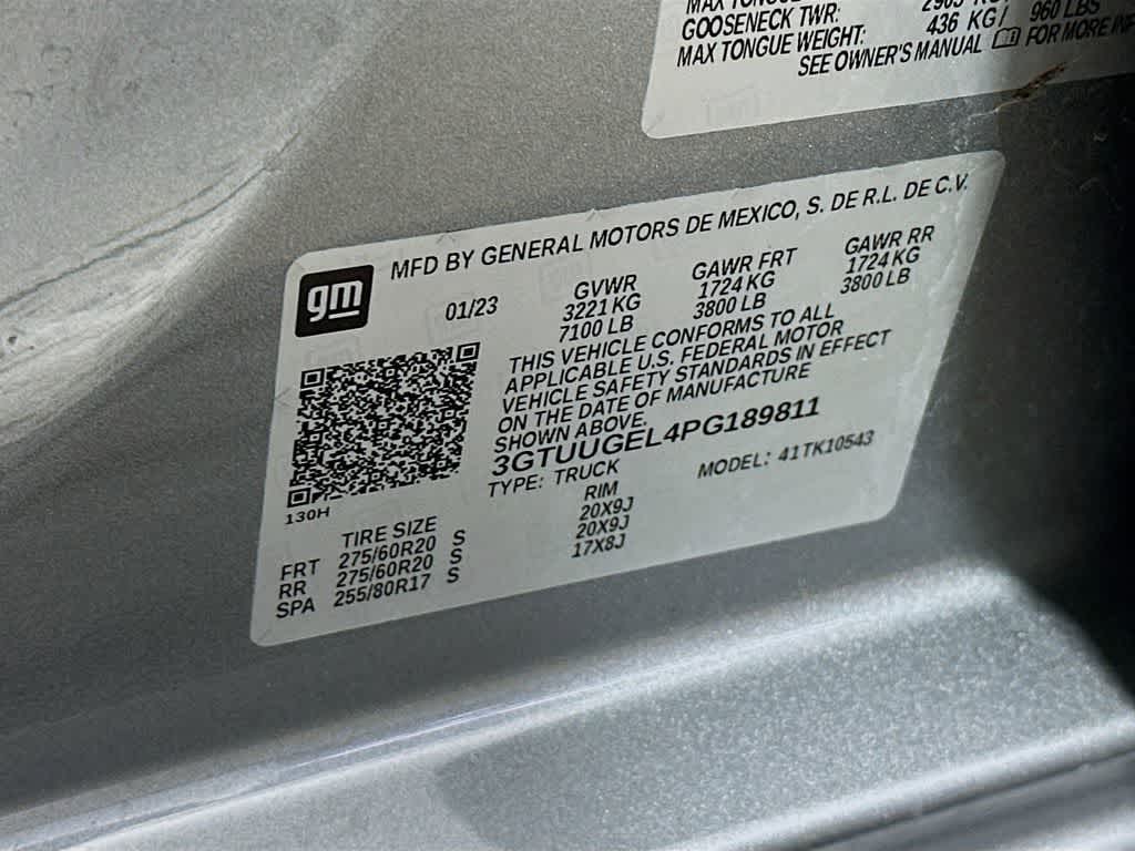 Thumbnail: 2023 GMC Sierra 1500 - 22