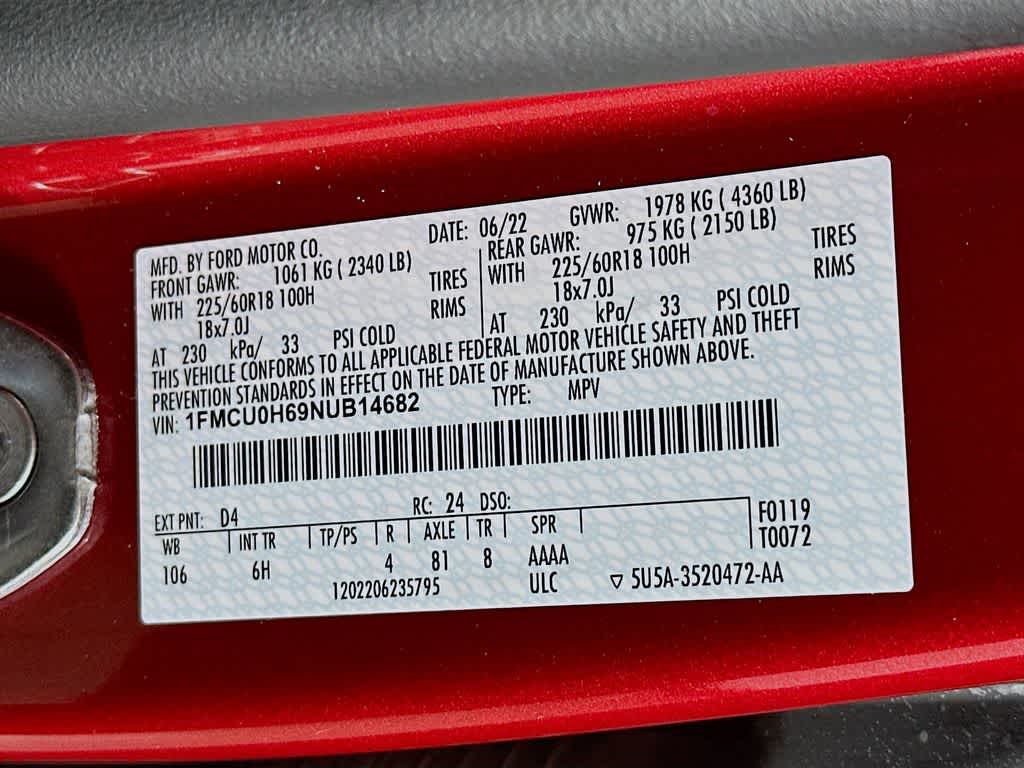 Thumbnail: 2022 Ford Escape - 23