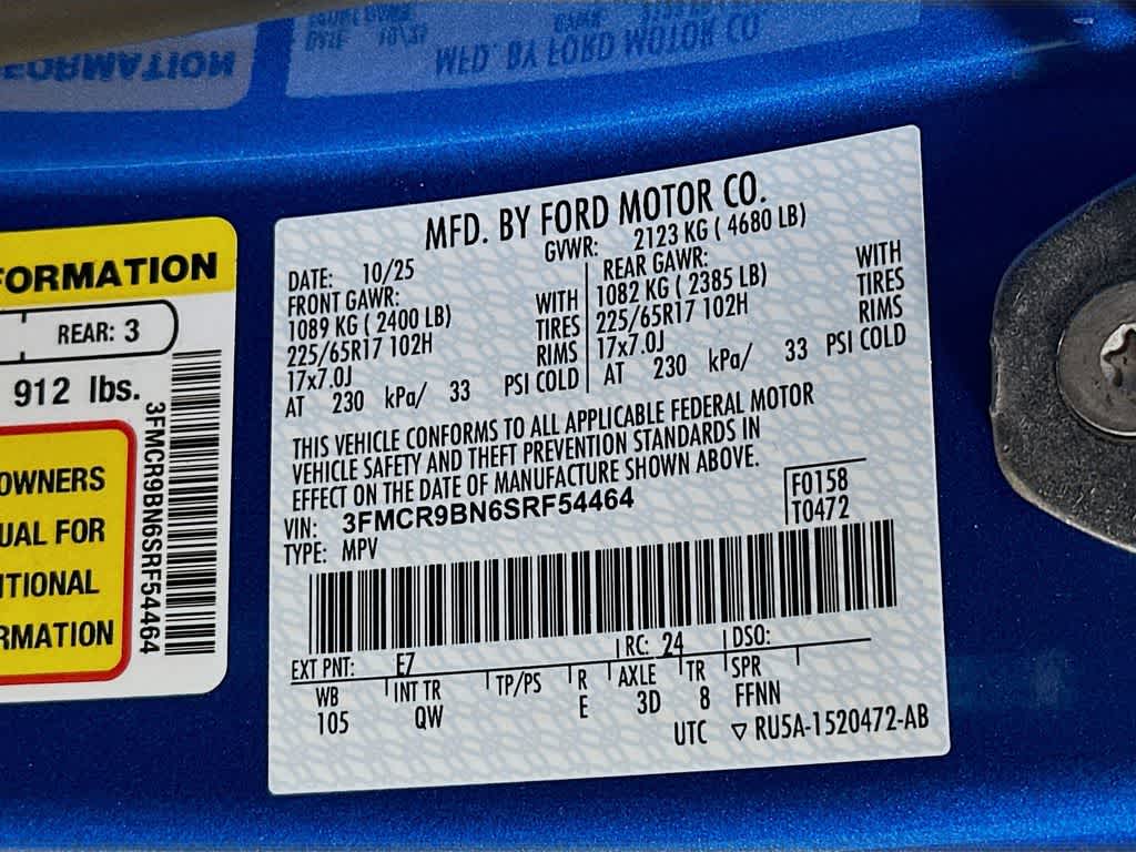 Thumbnail: 2025 Ford Bronco Sport - 22