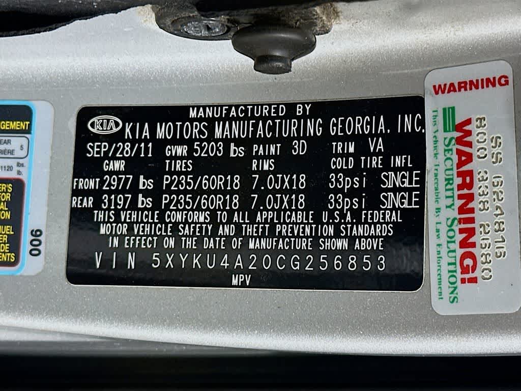 Thumbnail: 2012 Kia Sorento - 22