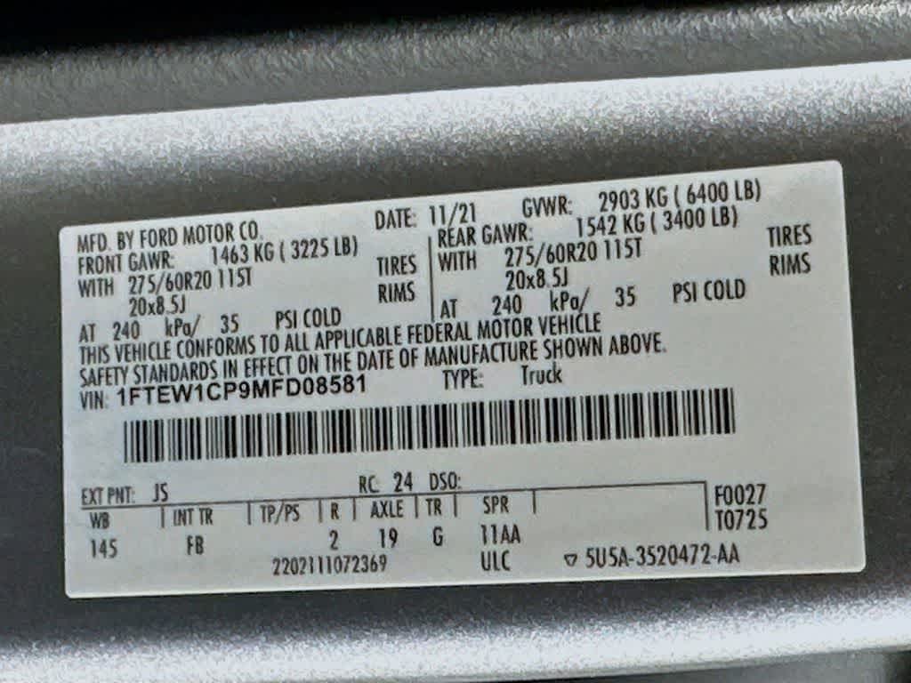 Thumbnail: 2021 Ford F-150 - 22