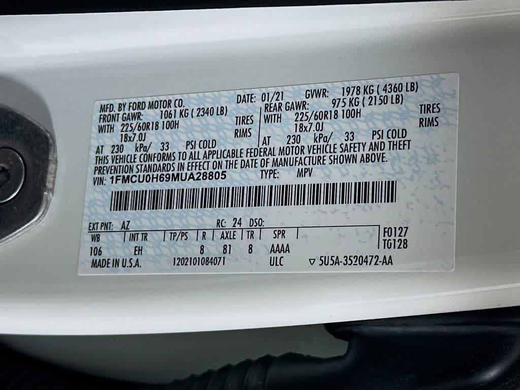 Thumbnail: 2021 Ford Escape - 23