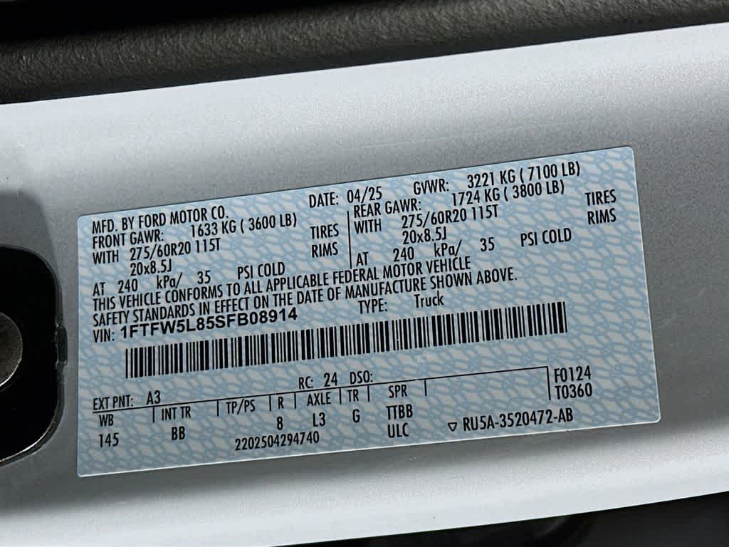 2025 Ford F-150 Lariat 23