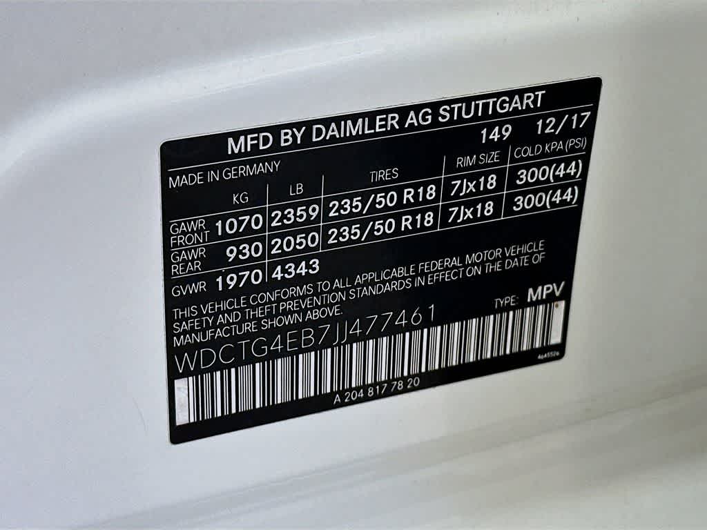 Thumbnail: 2018 Mercedes-Benz GLA - 23