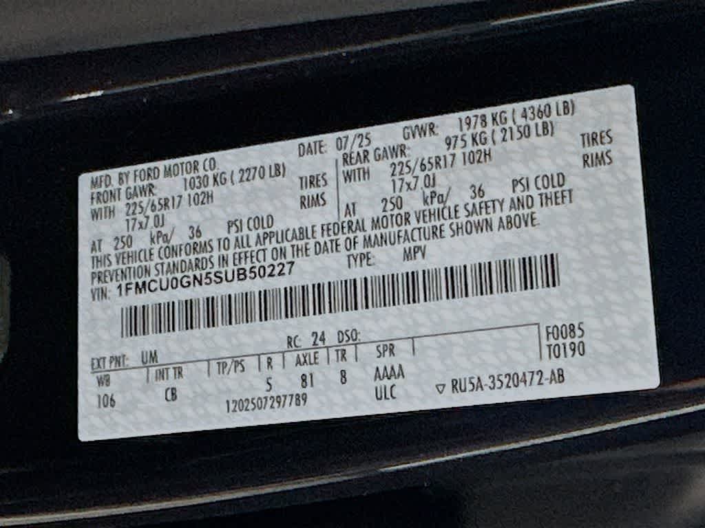 Thumbnail: 2025 Ford Escape - 22