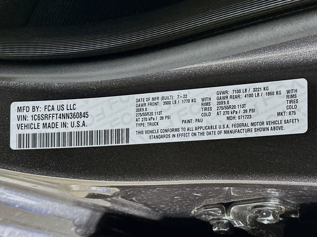 Thumbnail: 2022 RAM 1500 - 22