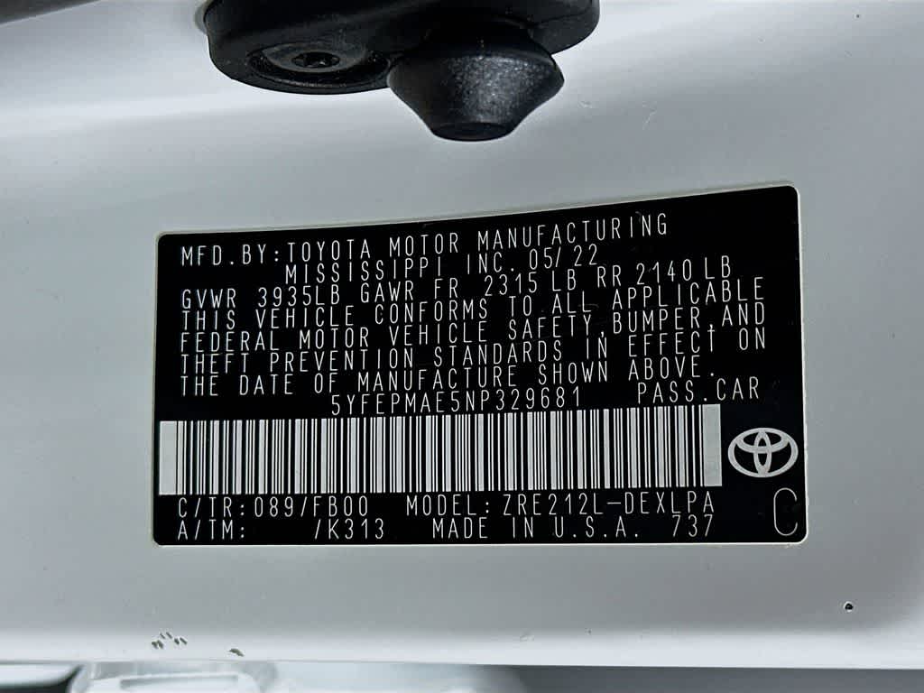 Thumbnail: 2022 Toyota Corolla - 21