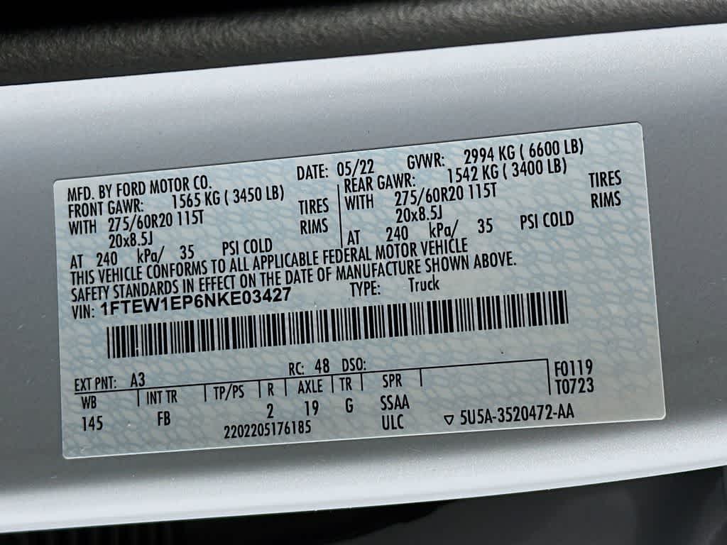 Thumbnail: 2022 Ford F-150 - 21