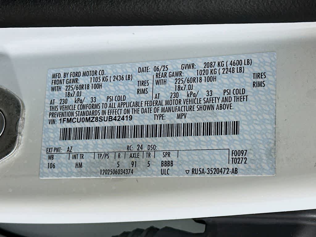 Thumbnail: 2025 Ford Escape - 22