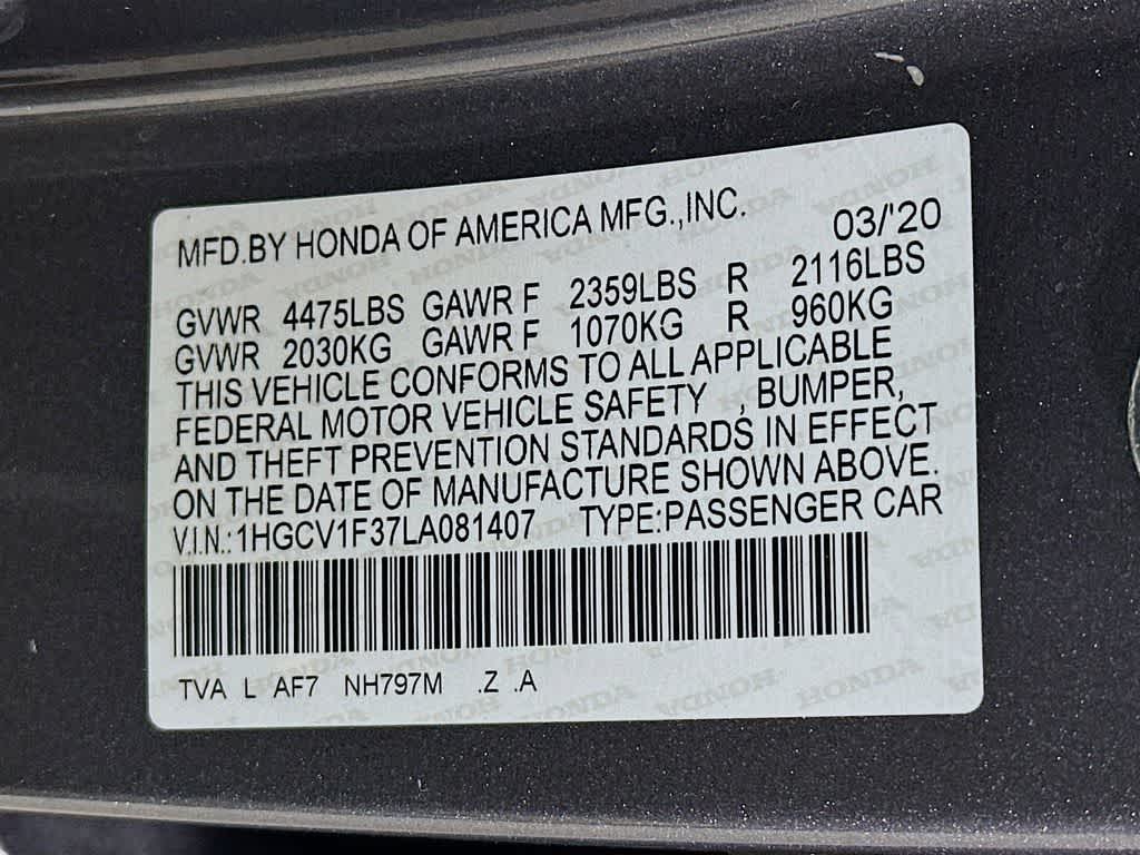 Thumbnail: 2020 Honda Accord - 21