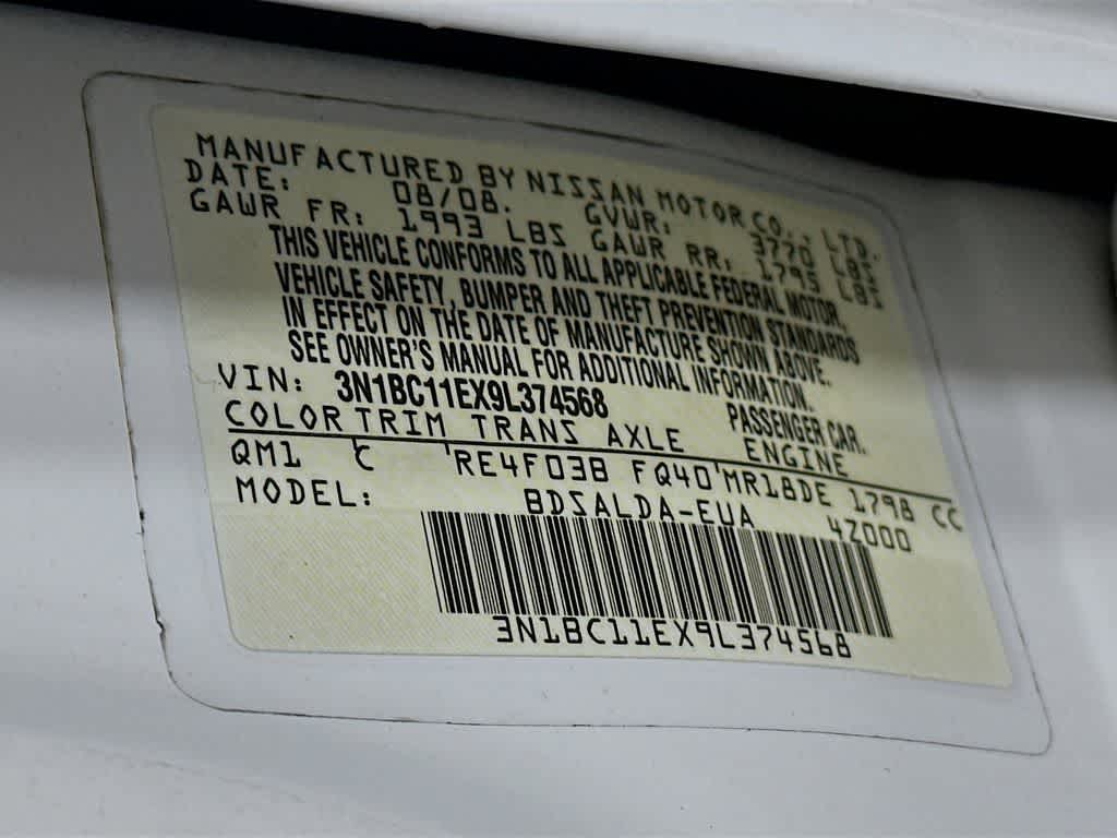 Thumbnail: 2009 Nissan Versa - 21